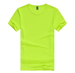 2022 summer custom logo quick drying short sleeve T-shirt outdoor sportswear round neck t-shirt cotton