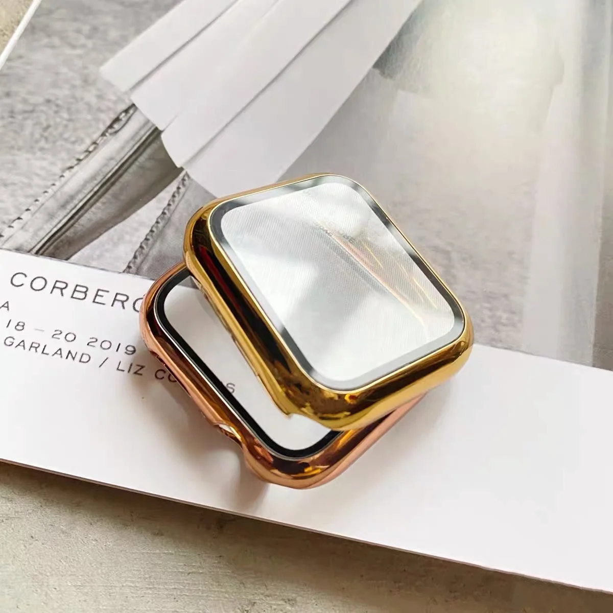  ConAmor | Идеальная защита Полноэкранное покрытие iWatch для Apple Watch серии 6/SE/5/4 с закаленным