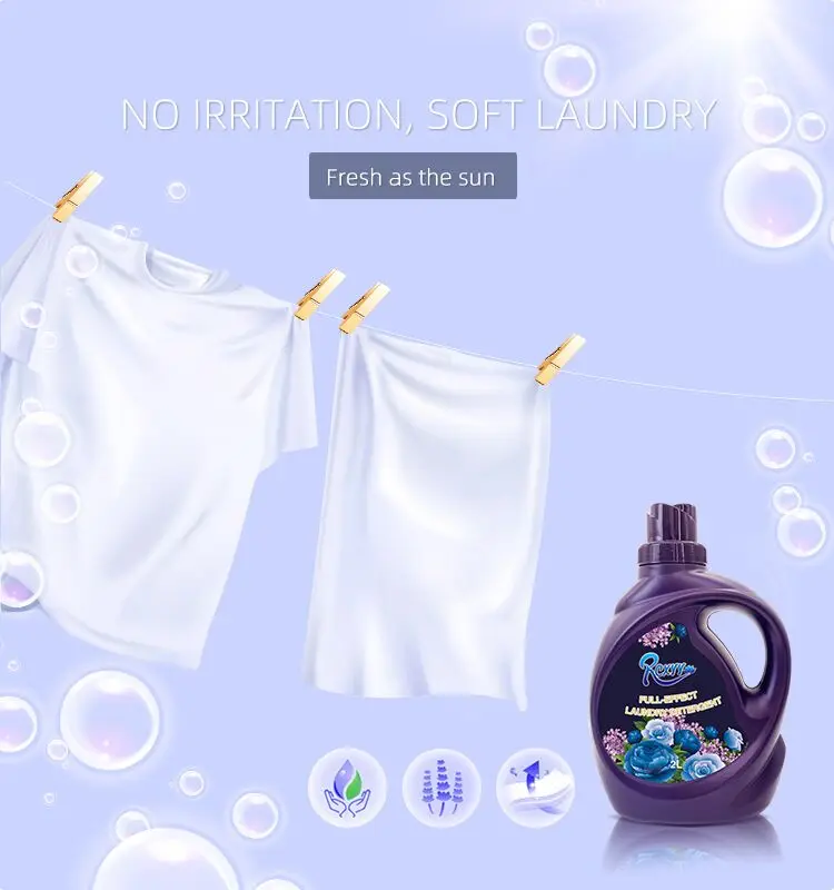 Offer Free Samples wholesale Laundry washing liquid detergent For Household Washing Product
