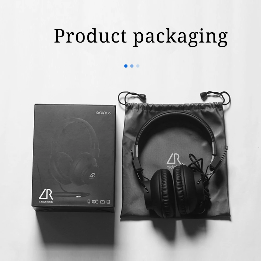 Esports-Grade Wired Over-Ear Headphones Supports Stereo Sound Effects Designed For Live Streaming And Studio Recording