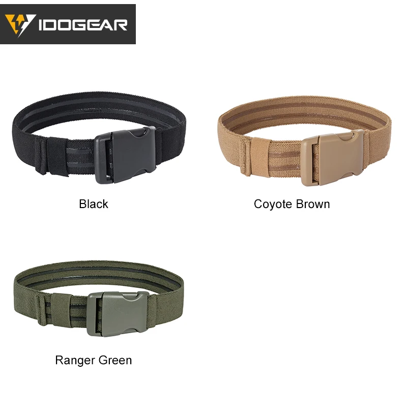 Быстросъемная Пряжка IDOGEAR эластичный ремешок вешалка для ног тактический ремень пояс