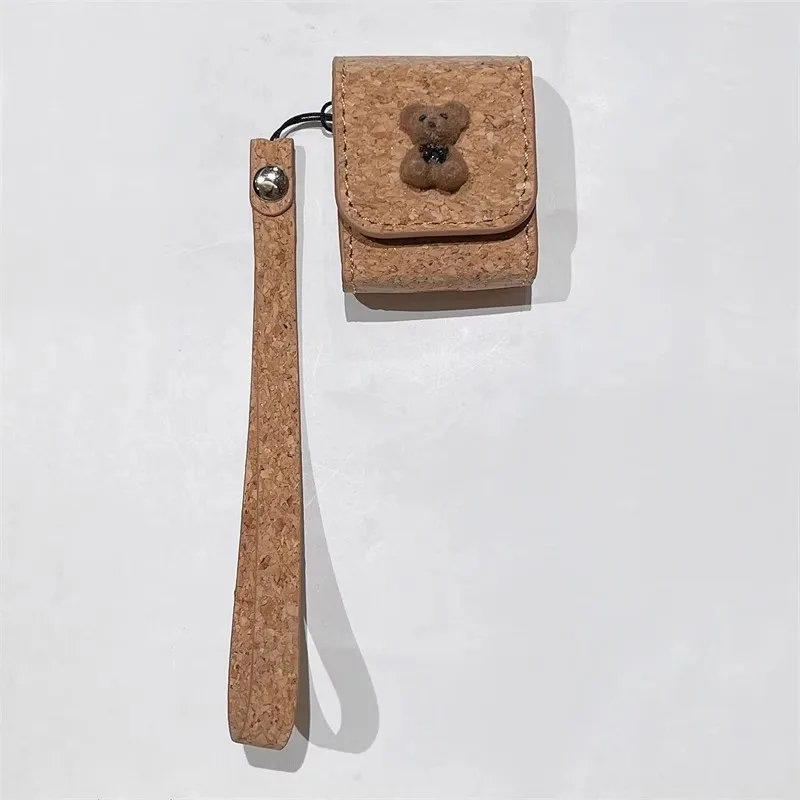 3d Custom Anime Cartoon Designer For bluetooth headset Case Cute Luxury Wholesale Earphone Cover Headphone Leather Case