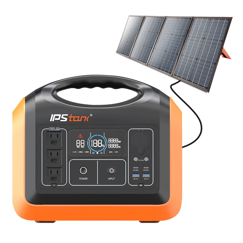 new product 2021 1100Wh 120V renewable energy for Outdoor Camping Emergencies home