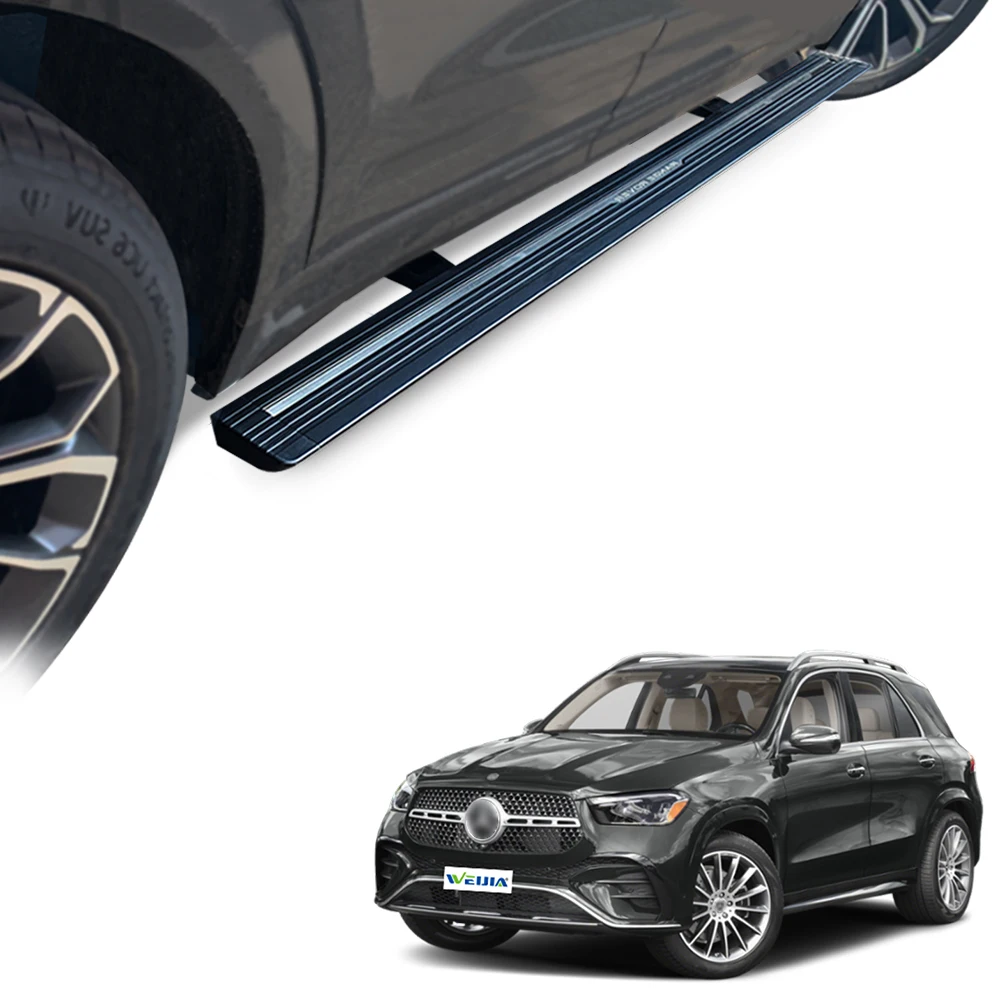 Силовые подножки для 2024 Benz GLE боковой ступеньки 350 450 GLS GLK ML GL автомобильные педали Заводская низкая цена