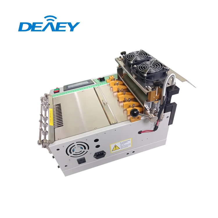 220mm Velcroes Tape Thin Cutting Machine Thick Dispenser Die Cut Strip Fabric Ribbon Cutter Zig Zag