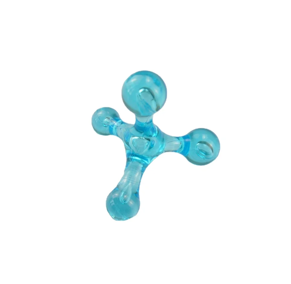 mini 4 point Factory Manual Plastic Accessory Hand Held Body trigger point  Plastic Massage tool