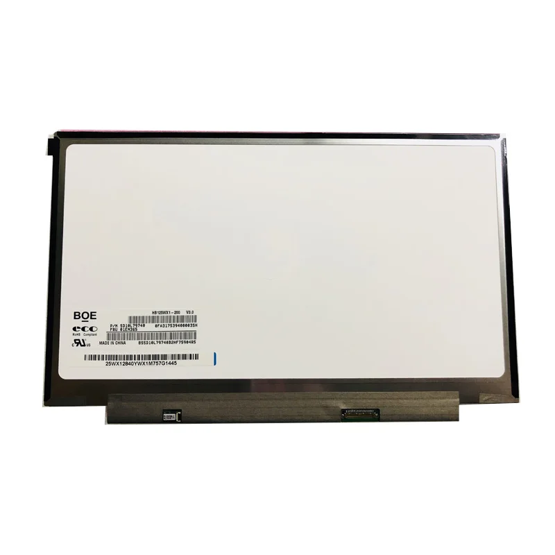 В наличии ЖК-экран для Lenovo X240 X250 K2450 X260 X270 ноутбук HB125WX1-200