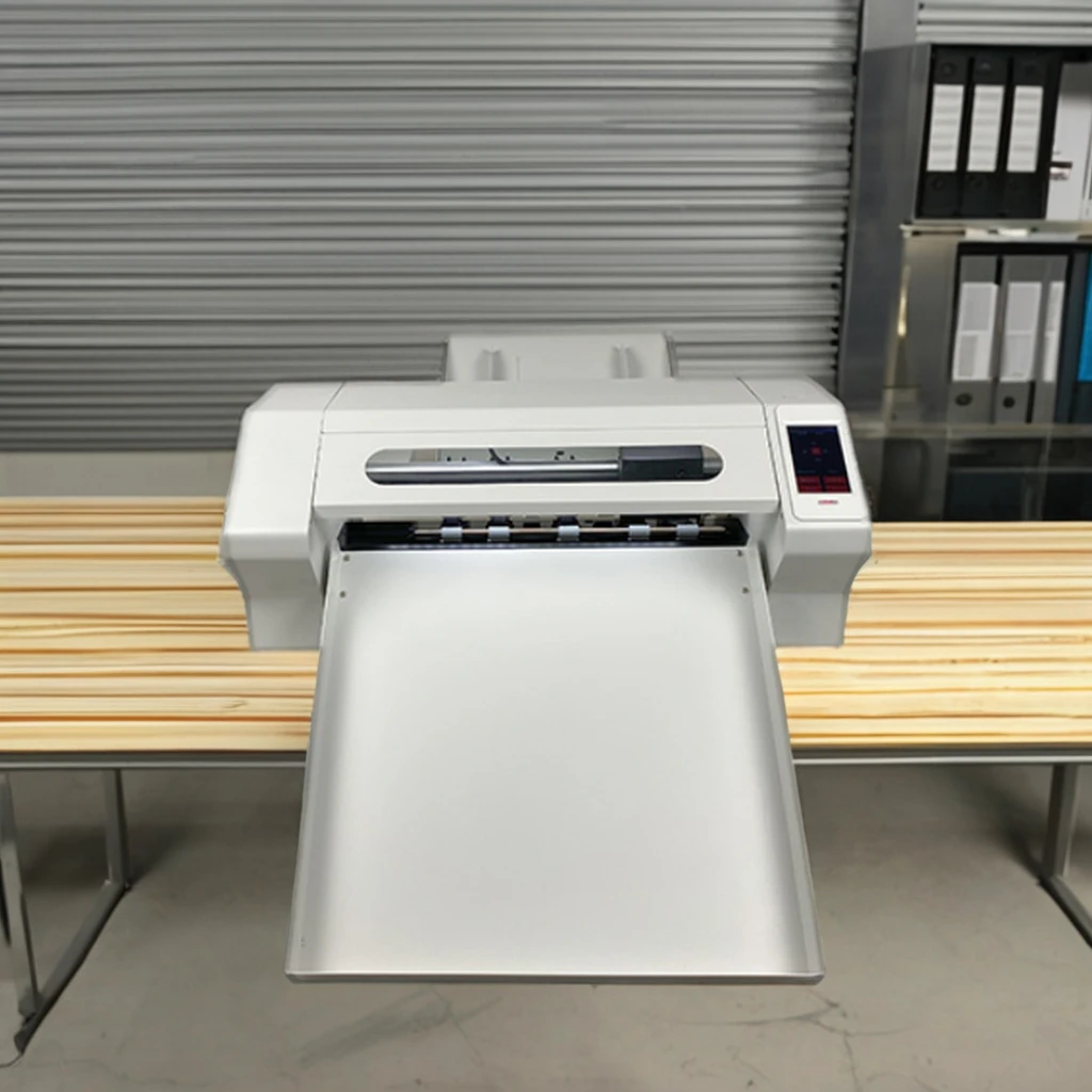 Bascocut Multi Sheet Cutter With Auto Feeding/Vinyl Sticker Paper Type Label Cutter Machine