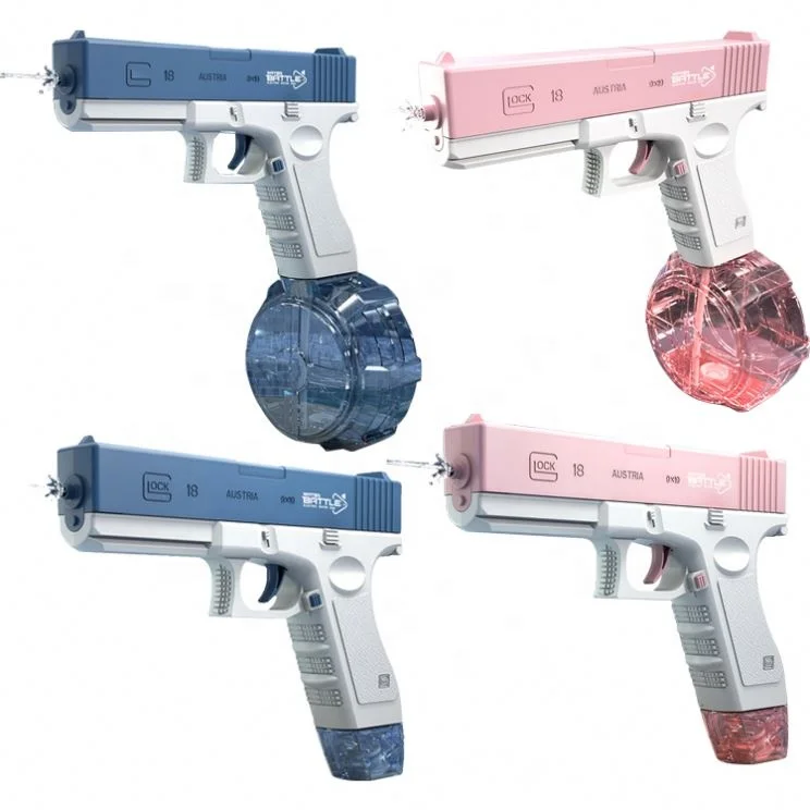 HD Fashion Summer Toys Children Beach Shooting Guns Electric Large Hot Style High Pressure Mini Automatic Pool Toy Water Pistol