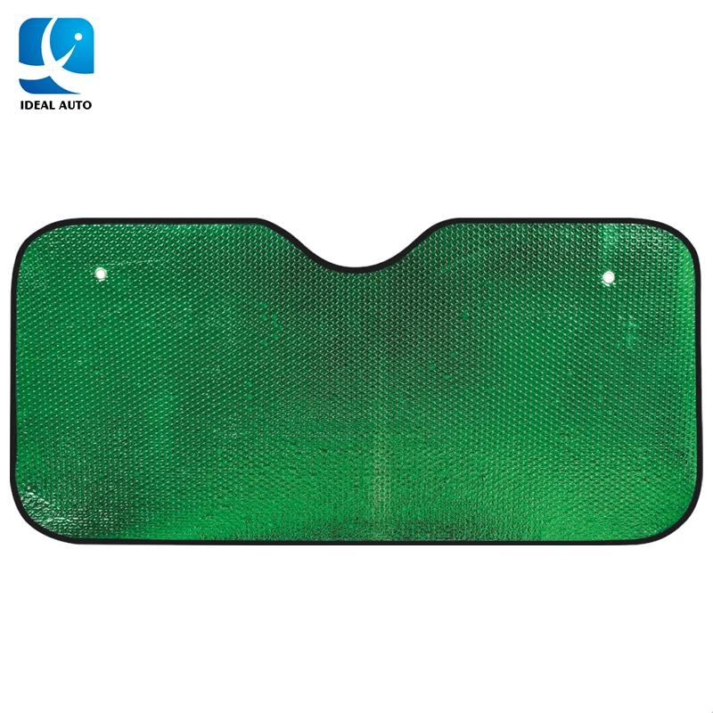 PE bubble printing front car sunshade car curtain