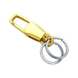 Fashion metal waist  keychain car key chain business keyholder