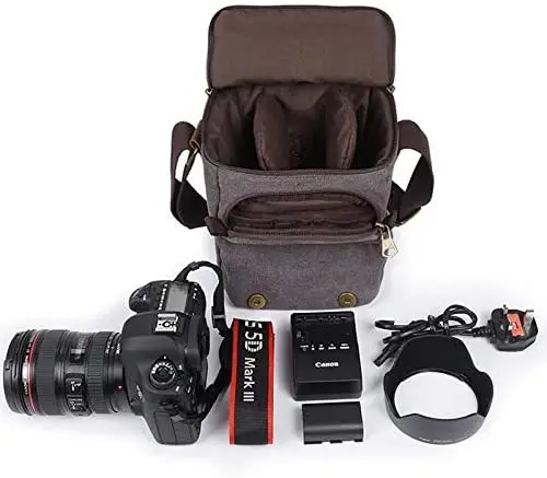 
DSLR SLR Camera Bag Backpack for Mirrorless Cameras/Photographers, Camera Case Backpack for Nikon Canon Sony Lens 