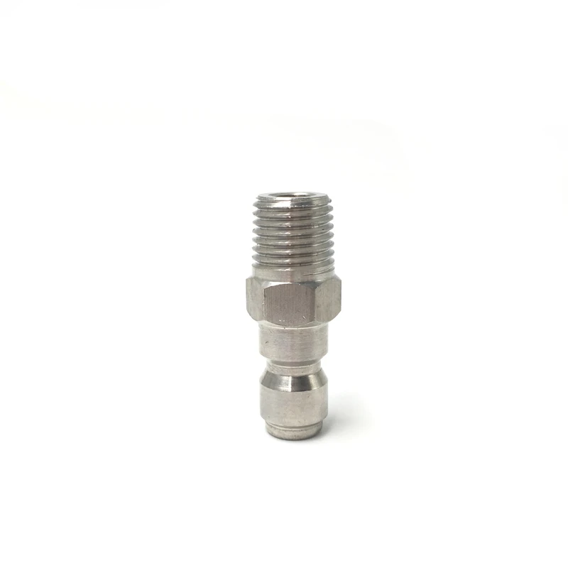 Wholesale Pressure Washer 1/4' Stainless Steel Quick Connect Coupler Tube Fitting Male Plug
