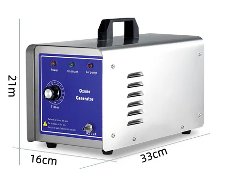 Stainless Steel Portable Ozone Box Air Sterilization
