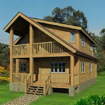 low price  luxury wooden prefab house/prefab home in China