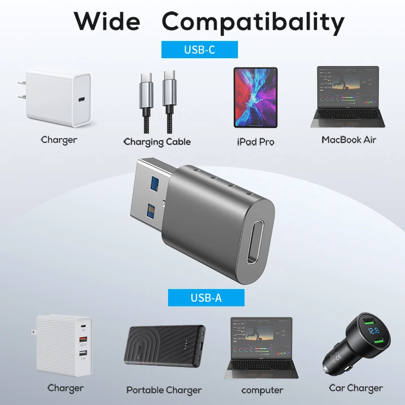 Высокоскоростной Переходник Usb 3 0 A папа-Type C 1 мама для быстрой передачи данных