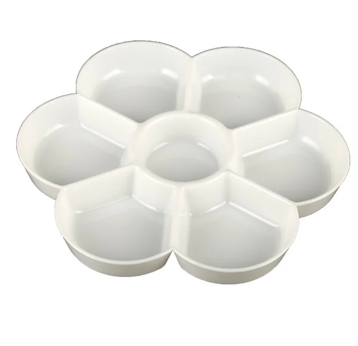 
Acrylic oil color watercolor white painting plastic palette artist paint palette 