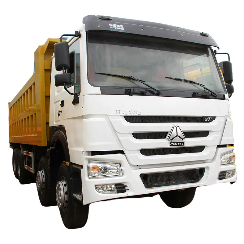 SINOTRUK 12 Wheeler 35 Cubic Meters 50 60tons Dumper Used Howo 8*4 / 8x4 RHD Dump Truck 12 Tires Tipper Trucks