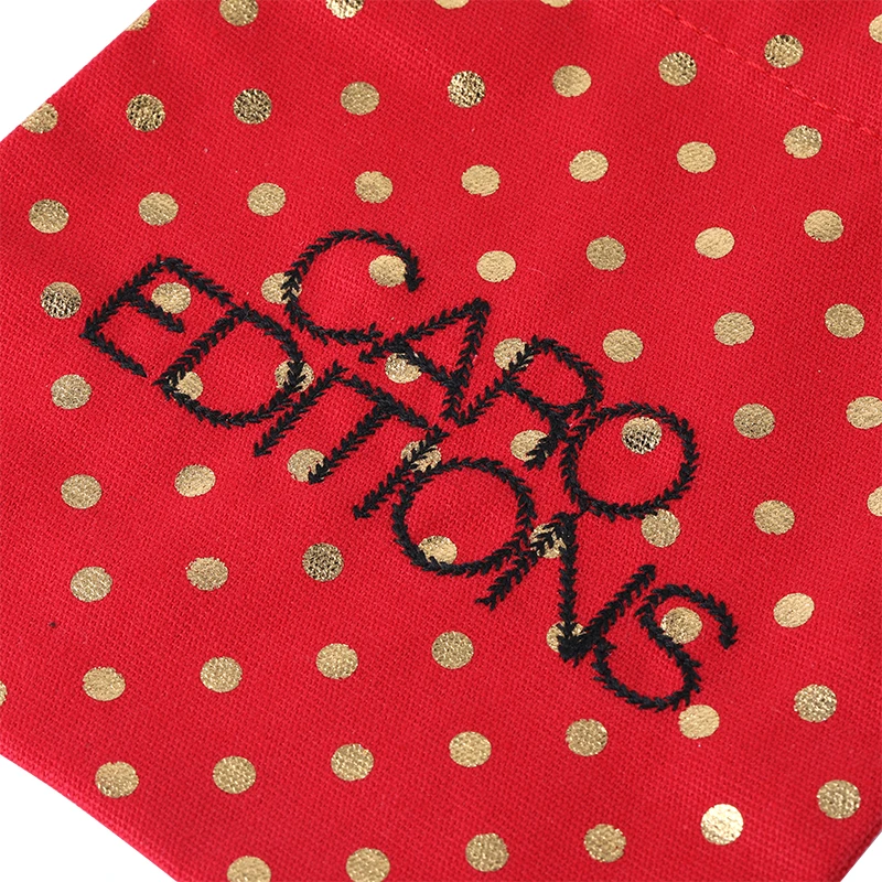 Custom Logo Small Drawstring Pouch Draw String Dust Clothing Bag Reusable Eco Cotton Promotional Drawstring Gift Packing Bag