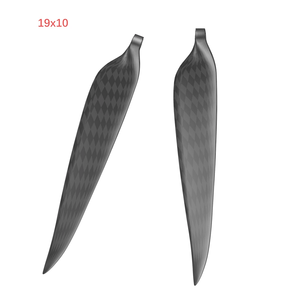 Carbon fiber folding propeller 19x10   for RC aircraft propeller fixed wing model propeller fixed wing