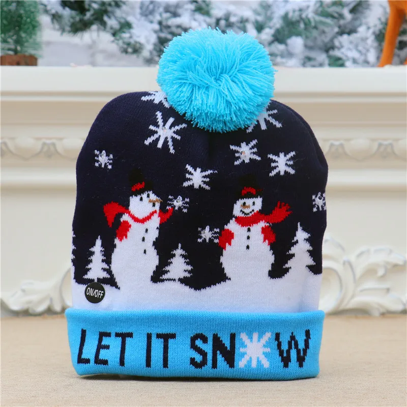 Высокое качество, вязаная шапка бини с наушниками с подсветкой Led свет рождества шляпа 2021 горячая Распродажа 11 видов стилей на выбор