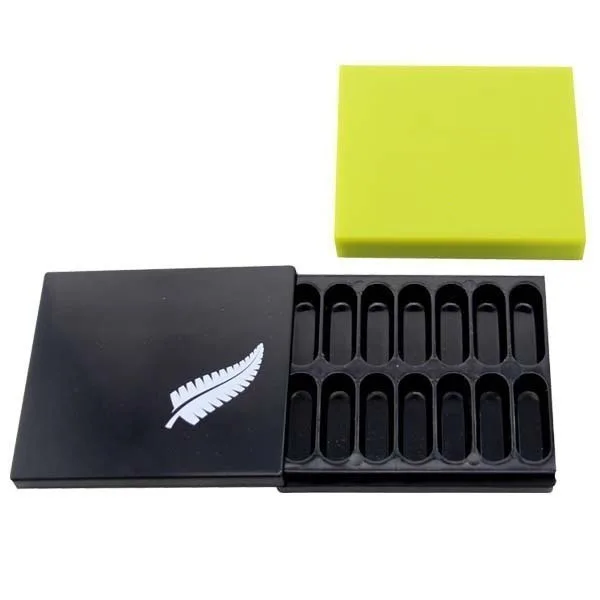 WSJ 235075  Pillbox Slide lid type 14 box medicine box Pill box 7 days Plastic pillbox for sale