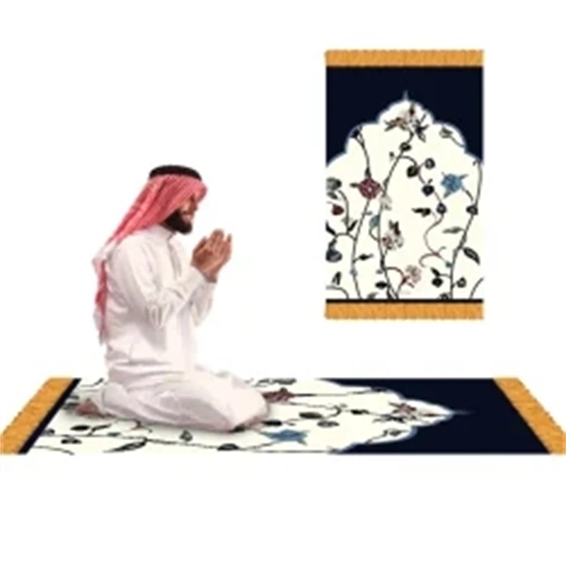 Factory Direct Selling Muslim portable Prayer Mats Islamic Prayer Rug Turkish Muslim Carpet  in Turkey Sajjadah for Praying