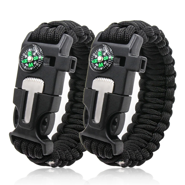 Baiyuheng Free Design 550 Paracord Survival Customizable Bracelet Kit
