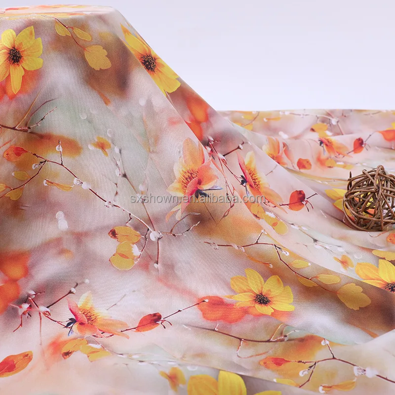 
Shaoxing Woven 40S/60S 100% Artificial Cotton Rayon Digital Printing Knitted Fabrics for Garments, Dress and Pajamas 