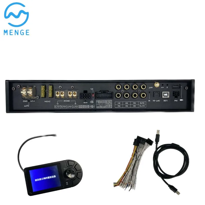 500W 8 channel car amplifier 10 ch dsp car audio processor amplifier car