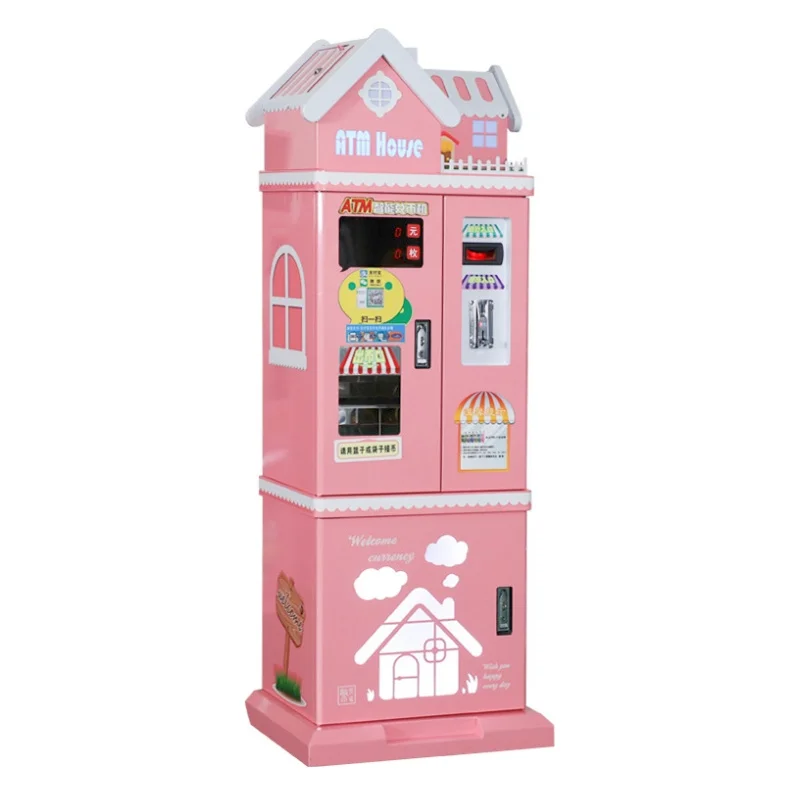 Automatic Token Coin Exchange Machine Self-Service Coin Vending Coin Change Machine for Game Centers & Amusement Parks