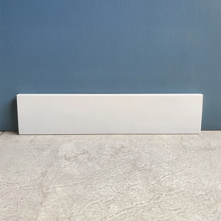 New Arrival Decorative Waterproof Easy Install Floor Accessories Polystyrene Wall Skirting Baseboard