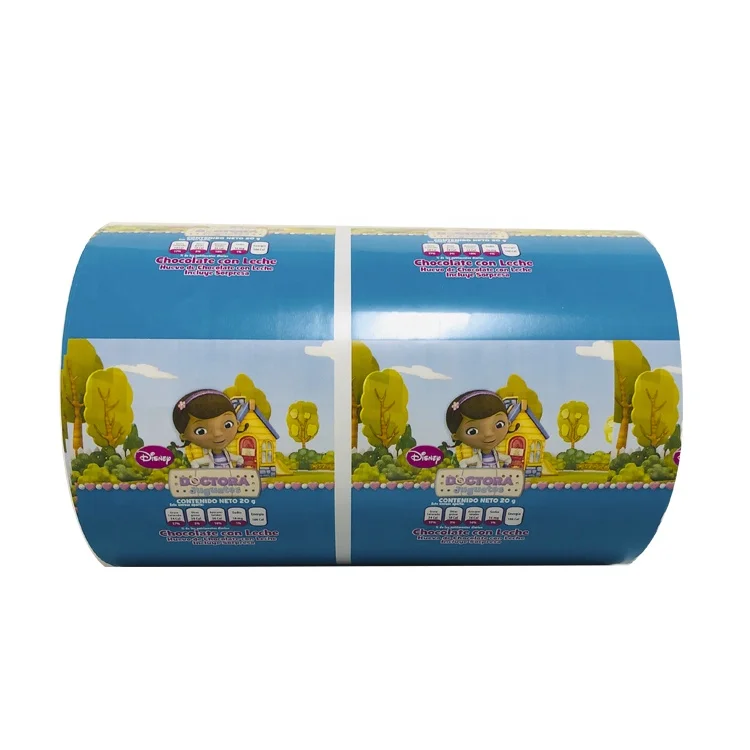 eco friendly hot sale aluminium foil colorful printing candy food packaging aluminium foil paper