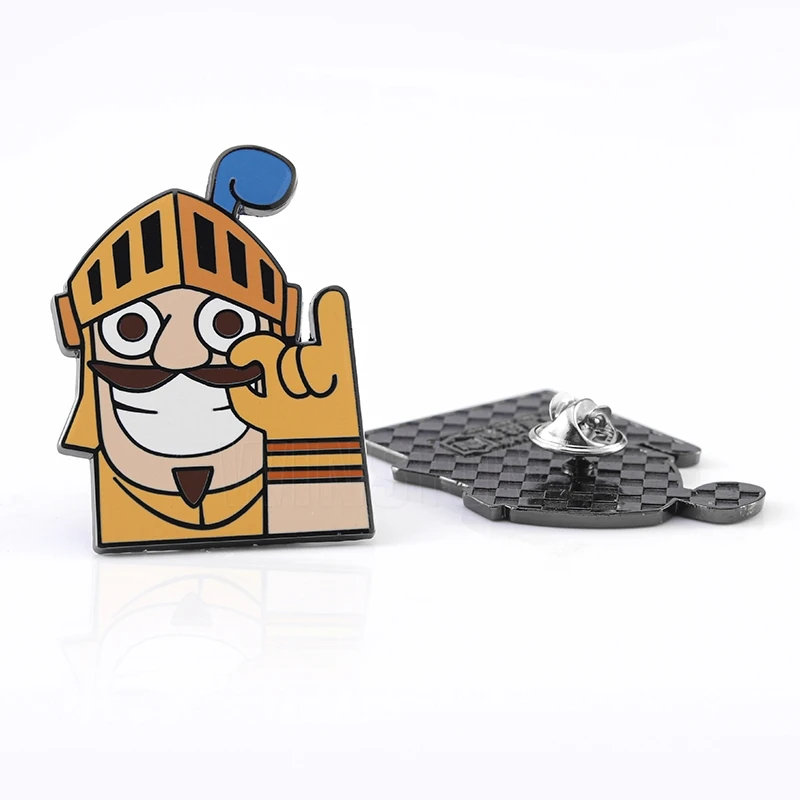 Custom Metal Anime Cartoon Hard Enamel Lapel Pins for Mobile Game from Audit Factory