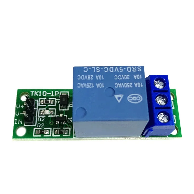 1 way relay module Active high level Expansion board Single chip expansion relay 10A current