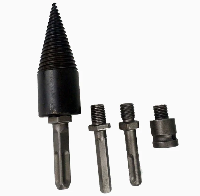 good quality high carbon steel or die steel wood splitter drill bit