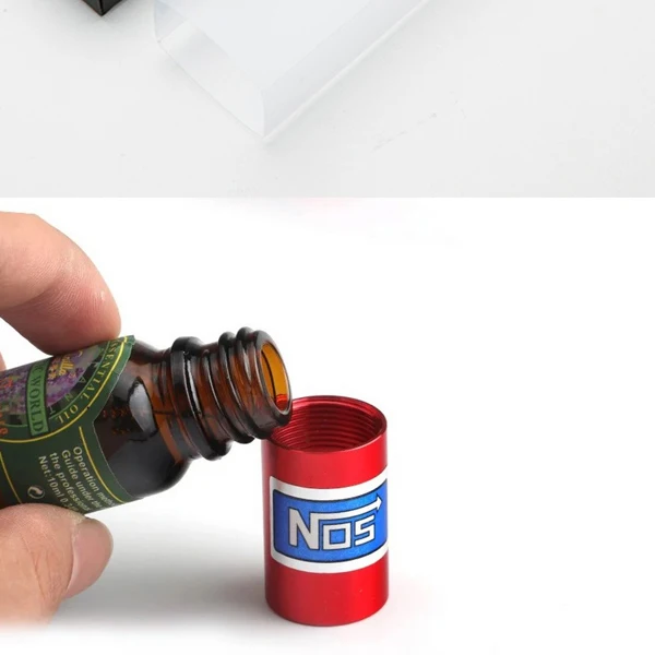 Creative aluminum alloy  NOS  nitrogen bottle  rearview mirror  pendant  for  car  air  freshener hanging perfume diffuser