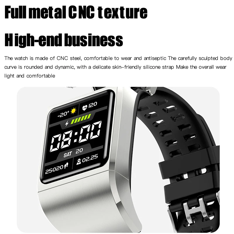 CRELANDER G36 Pro Smart Bracelet Waterproof Earphones Headphones 2 in 1 Smart Watch With TWS Earbuds