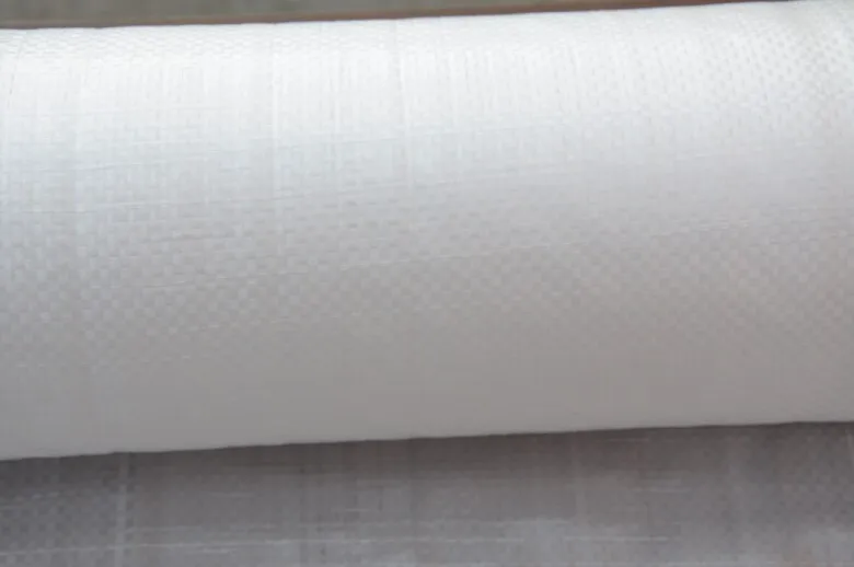 Manufacturer White Weave Fabric coated PE for laminate or package