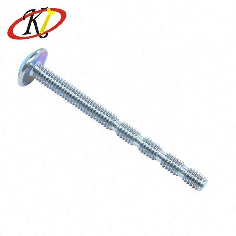 Chinese Manufacturer Oukailuo #8 x 2 Slotted Machine Thread Phillips Square Drive Break Away Long Truss Head Screws