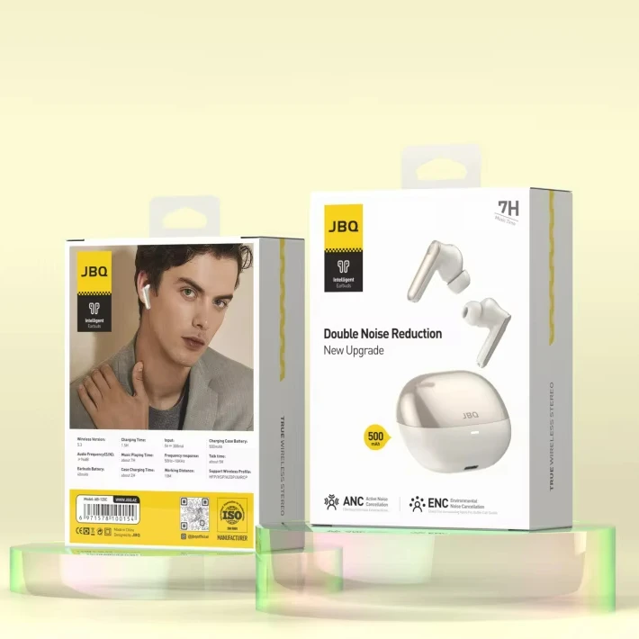 Smart Bluetooth Gaming Headphone Box with Gold Foil Printed Hook Sports Electronic Product Packing with Stamping Handling