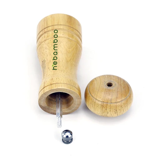 
Sustainable Kitchen Tools Bamboo Wooden Salt Pepper Grinder Mill 
