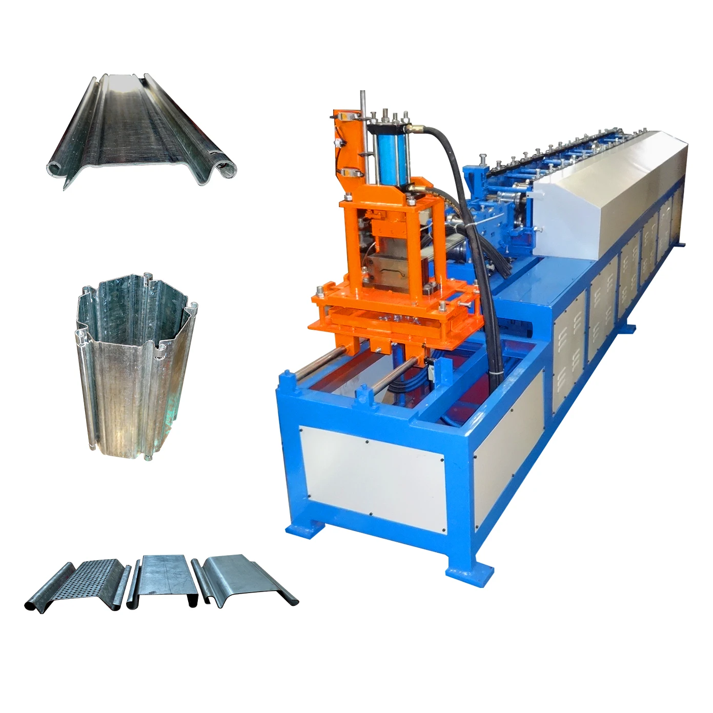 Metal Frame Elevator Doors Roll Forming Shutter Slat Roller Shutter Making Machine Galvanized Shutter Door Strip Production Line