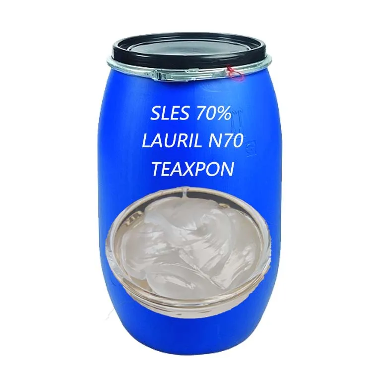 Lauril N70 SLES 70 Eter lauril  lauril eter sulfato de sodio Texapon