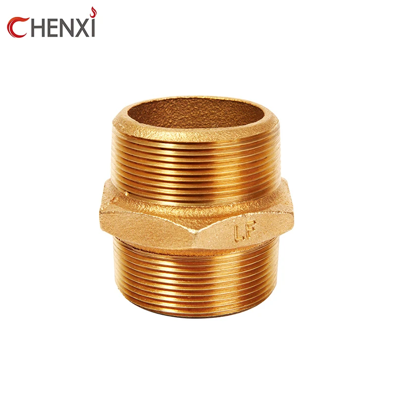 Chenxi high quality bronze brass pipe fittings coupling elbow tee cross flange