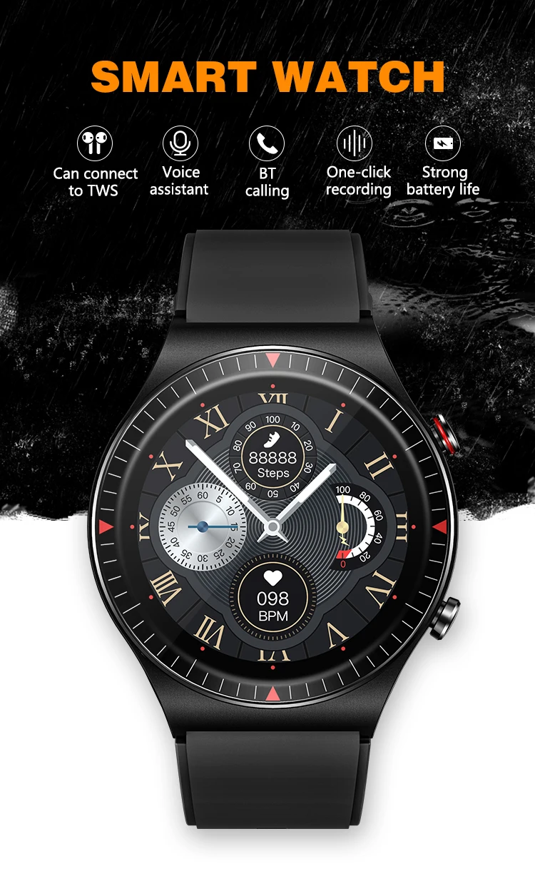 T7 smart watch music player storage bracelet bt calling blood oxygen monitor waterproof health tracker smartwatch