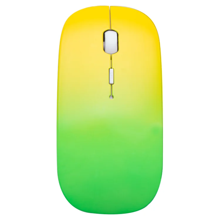Silent Matte Gradient Mouse PC Wireless Mouse Rechargeable