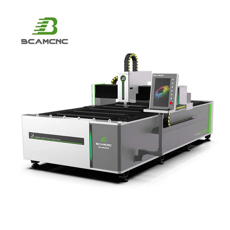 BCAM carbon steel 3015 ipg 3kw 4kw 6kw laser source fiber laser cutting machine price for sheet metal