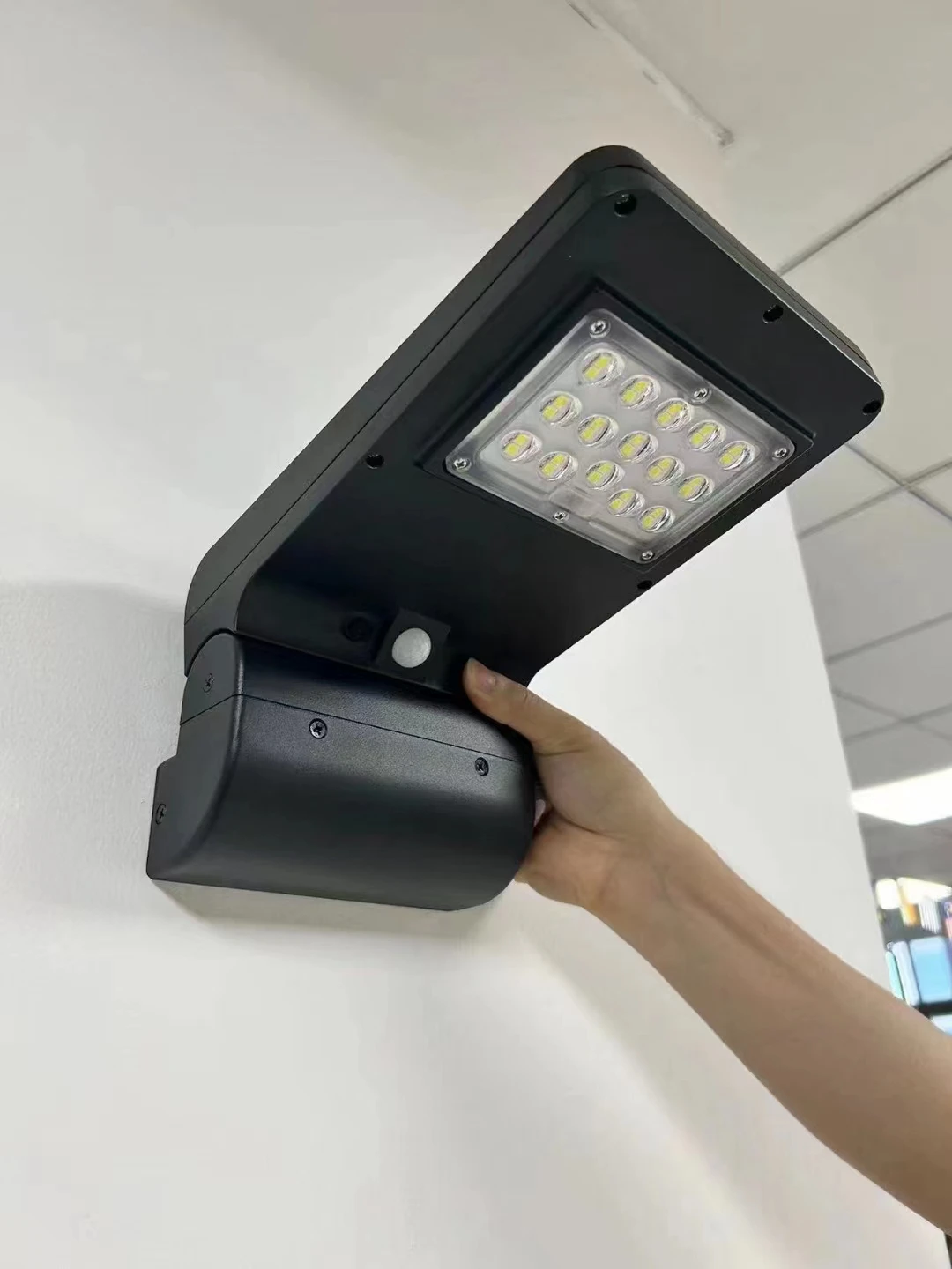 Solar Wall Light with PIR Sensor