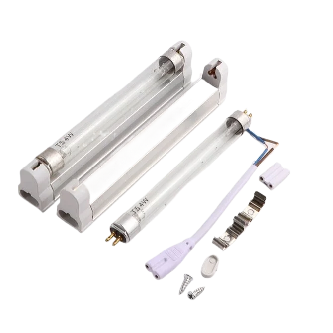 4w 6w 8w T4 led tube batten lighting fitting batten fluorescent light fitting